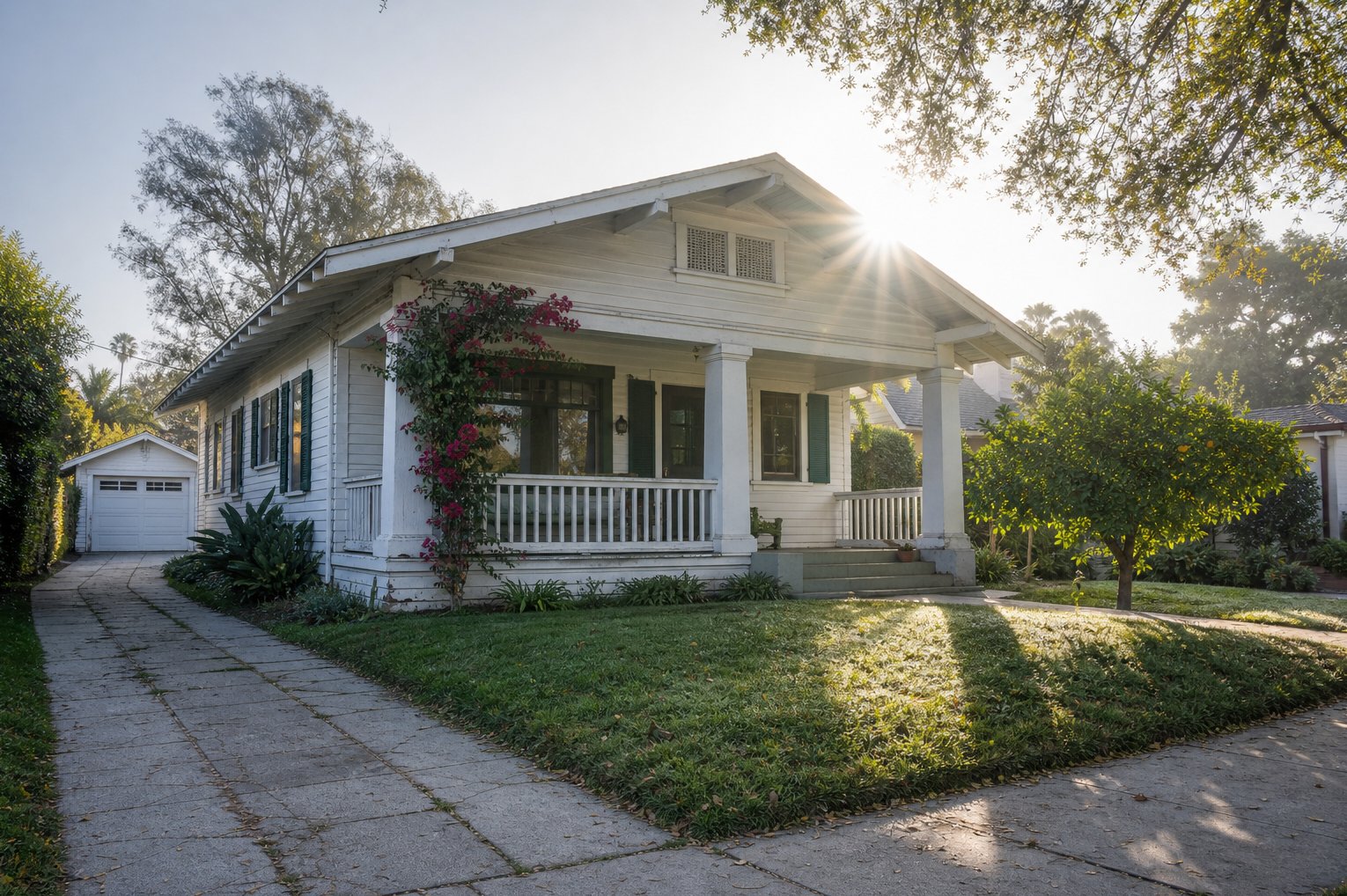 Residential HDR exterior captured for listing marketing