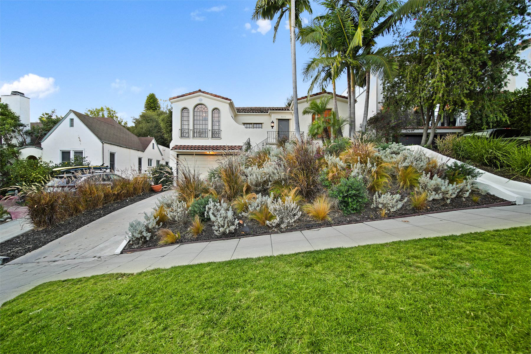 Residential curb appeal photo with clean exterior presentation